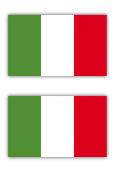 Autoaufkleber Länderkennzeichen - Italien