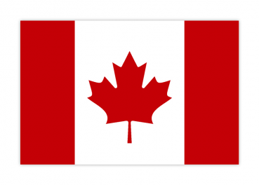 Aufkleber Kanada Flagge
