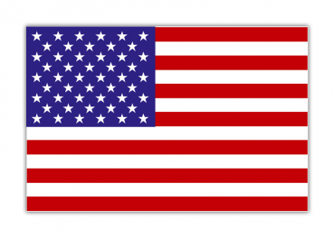 Aufkleber USA Flagge Stars and Stripes