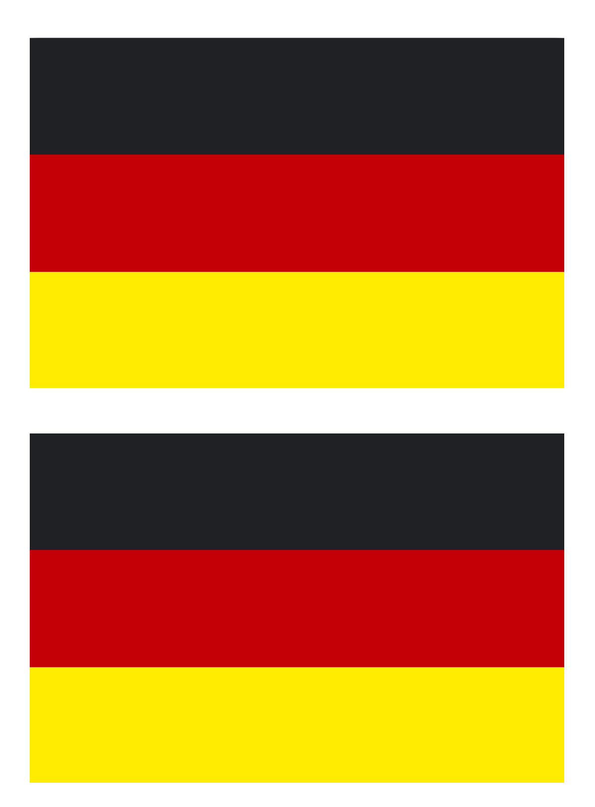 2 Stück Auto Deutschland Flagge Neu in Nordrhein-Westfalen - Sankt