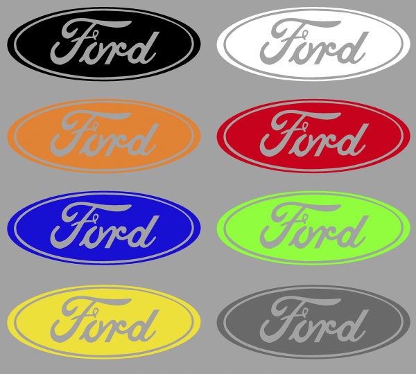 Ford LOGO Aufkleber Autokühlergrill Lichter